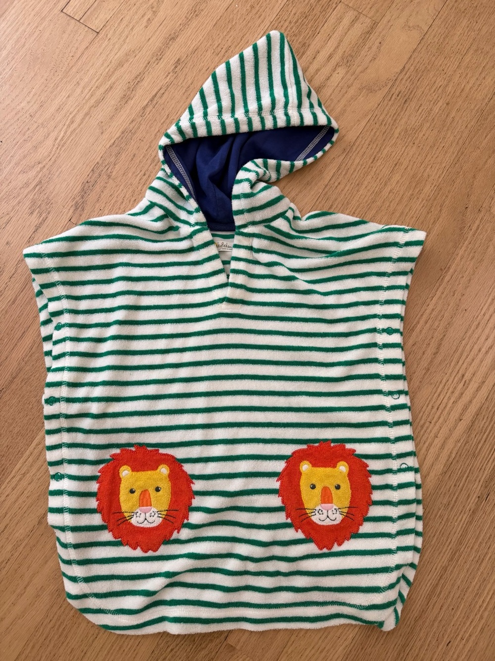 Baby Boden Lion Toweling Hoody